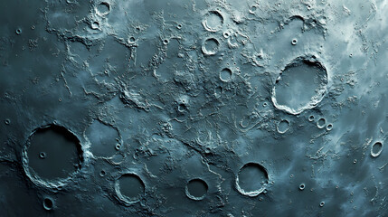 Incredible close imagery moon surface textures showcasing unique patterns, craters, lunar, valleys, landscape, features, topography, rock, shadows, ridge. Stellar Ridge. Illustration