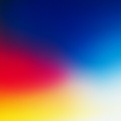 Naklejka premium Vibrant abstract gradient with bold red yellow blue hues