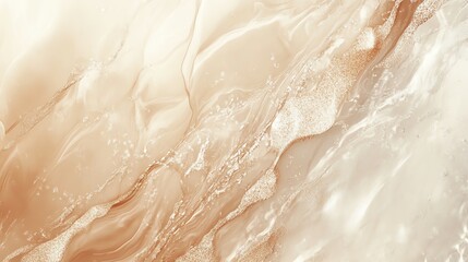 Obraz premium Abstract beige and white marble texture. Elegant, flowing design. Perfect for background.
