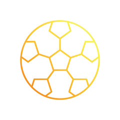 Fototapeta premium Football vector icon