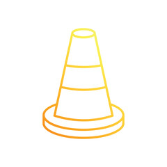 Road Cone vector icon