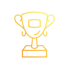 Trophy  vector icon