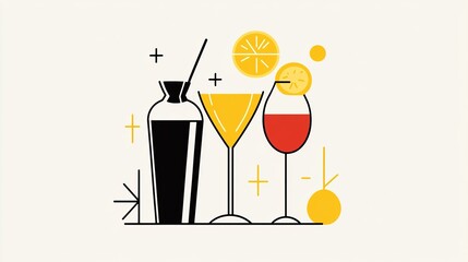 World bartender day emblem