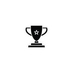 Classic Trophy Icons for Achievements and Awards