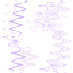 An abstract transparent wavy color blur design element.