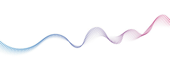 	
Flowing Dot Wave halftone gradient pattern on transparent background	
