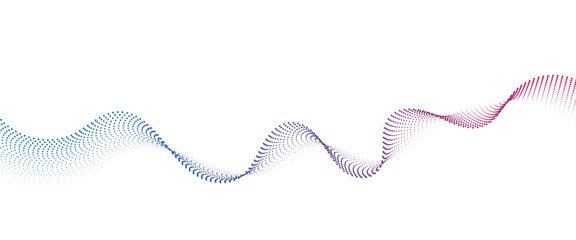 	
Flowing Dot Wave halftone gradient pattern on transparent background	
