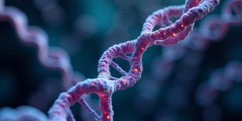 A double helix structure of DNA