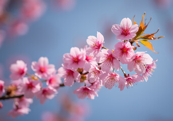 Obraz premium 벚꽃 이미지 사쿠라 벚꽃축제 봄 블로섬 계절꽃 실사