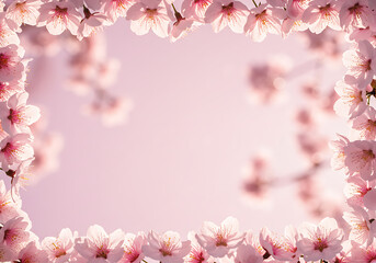 Fototapeta premium 벚꽃 이미지 사쿠라 벚꽃축제 봄 블로섬 계절꽃 실사