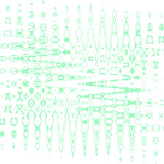 An abstract transparent wavy color blur design element.