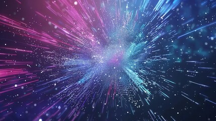 Fototapeta premium Dreamy_universe_Freepik_Colorful_Abstract_background