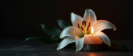 Aromatic and elegant, the lily's beauty is both subtle and striking