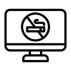 computer Line Icon