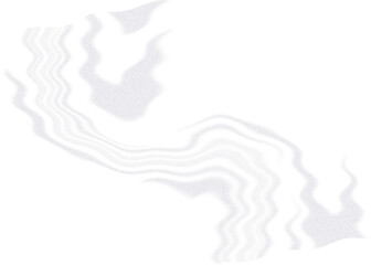 An abstract transparent wavy color blur design element.