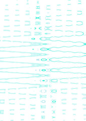 An abstract transparent wavy color blur design element.