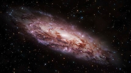 Fototapeta premium _Night_sky_Galaxy_nebula_Colorful_Abstract_background