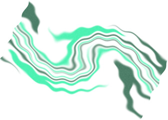 An abstract transparent wavy color blur design element.