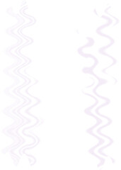 An abstract transparent wavy color blur design element.