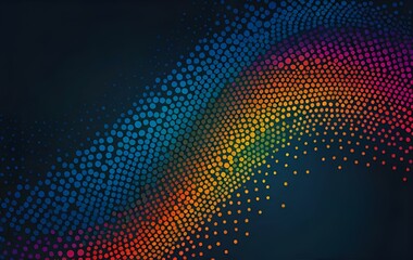 Fototapeta premium Blue orange grain, light, glitter background image, texture, banner, decoration