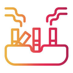 no Line Gradient Icon