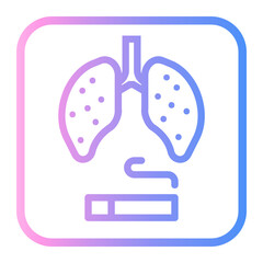 radiology Line Gradient Icon