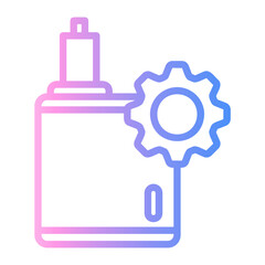 settings Line Gradient Icon