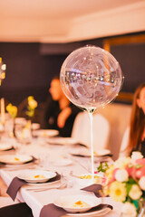 Party table decorations