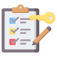 Opportunity Evaluation Flat Icon