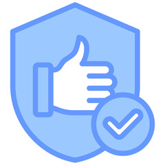 Reliability Blue Icon
