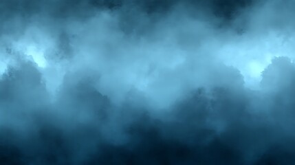 Obraz premium Abstract Blue Cloudy Sky Atmospheric Image