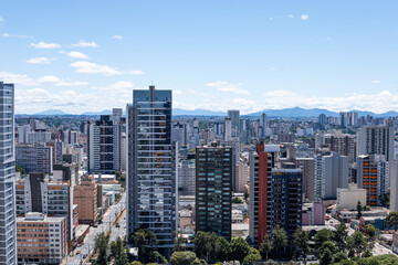 Fototapeta premium Vista panorâmica da cidade de Curitiba