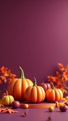 Vibrant autumnal hues of orange, yellow, and red