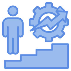 Leadership Development Icon Element For Design