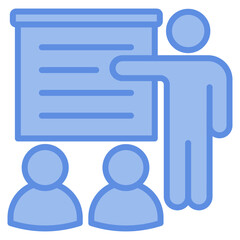 Training Workshop Icon Element For Design