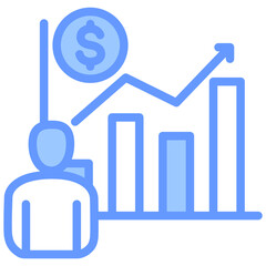 Development Blue Icon