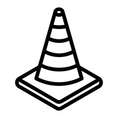 cone Line Icon