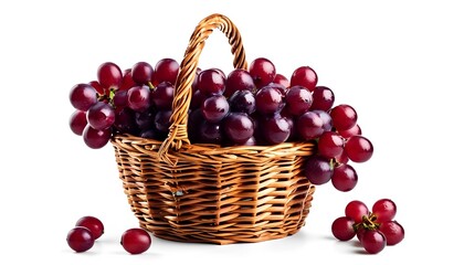 Harvesting fresh grapes vineyard food photography bright studio close-up healthy lifestyle