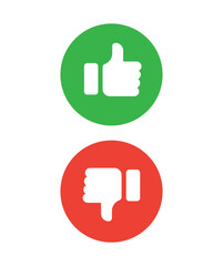 Thumb up and down icon stock illustration © vector next
