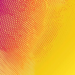 Vibrant gradient halftone pattern with orange and yellow stripes