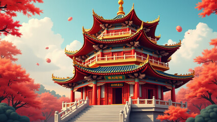 Fototapeta premium - Vibrant color palettes