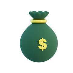 3D Money Bag
