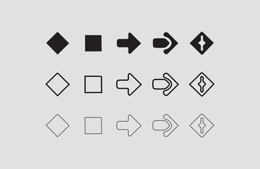 Arrow Graphics for Motion and Navigation Design Modern Flow Arrow Patterns for UX and Visual Design Inspiration