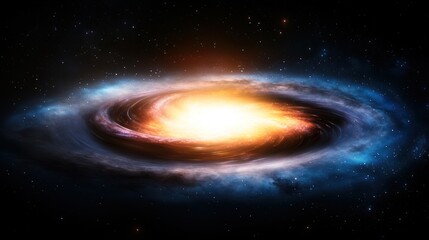 Fototapeta premium Spiral Galaxy in Deep Space