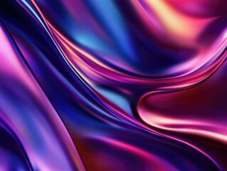 Obraz premium Vibrant Abstract Art with Streaming Designs