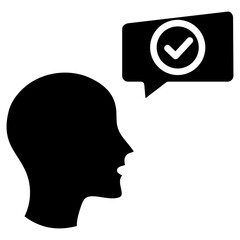 Pronunciation glyph icon