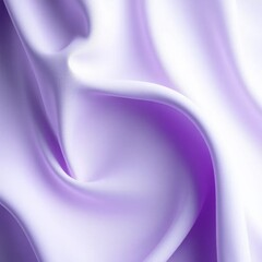 Obraz premium minimalist composition of flowing purple fabric