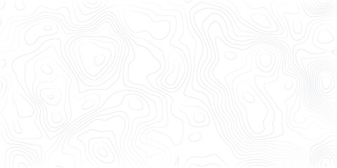 Abstract lines background. Contour maps. Topo contour map on white background. Abstract background with waves Geographic mountain relief.
