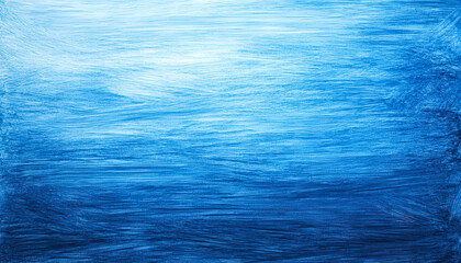 Obraz premium Textured blue abstract watercolor background with soft brush strokes