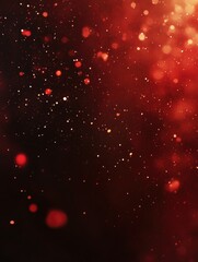 Celebratory Blurred Sparks Animation Background with Red and Gold Hues.